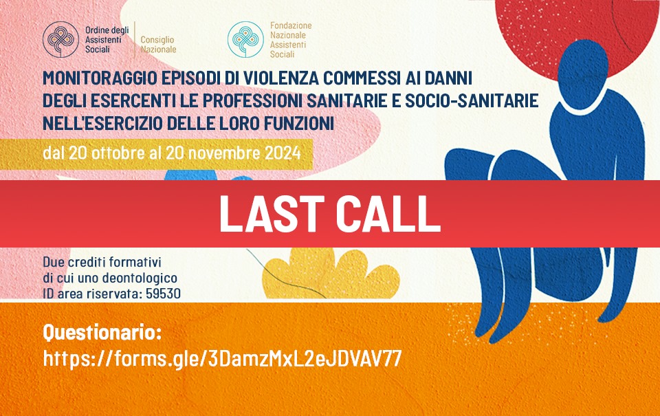 VIOLENZA CONTRO DI NOI: il questionario scade domani